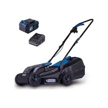 Akülü Çim Biçme Makinesi Bc-mp320-x 20v Fırçasız Akülü Çim Biçme Makinesi 32 Cm Kesme Genişliği 250 300 M2 İçin 20 60 Mm Kesme Yüksekliği Ayarı 30 L Sepet 20 V-ıxes Serisi 4