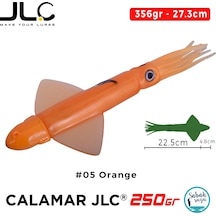 Jlc Calamar 250 Set 27.3cm 356gr 05 Orange Silikon Kalamar