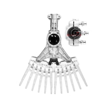 Hsgl Tırpan Silkeleme Aparatı 12 Taraklı Zeytin, Fındık, Ceviz Silkeleme 26 Mm 9 Diş Uyumlu