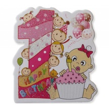 Kutu 1 Yaş Plastik Pembe P1 20 Adet +3