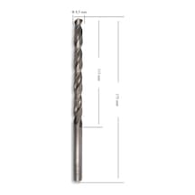 Mte 9,5 Mm Uzun Metal Matkap Ucu Hss Dın 340