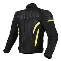 Prohel Colombia Yazlık Motosiklet Montu Siyah - Neon Sarı