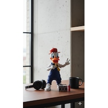 Rapçi Donald Duck Karakter Figürü - Pop-art Sokak Sanatı Heykelcik - Hypebeast Ofis Ve Masa Aksesuarı - Koleksiyonluk Dekoratif Obje Hip-hop Temalı