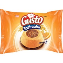 Gusto Tart Kek Portakal Jöleli 45 Gr. 24 Adet (1 Kutu)