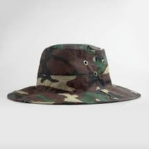 Salarticaret Kamuflaj Safari Şapka Unisex Model Pamuklu Ürün