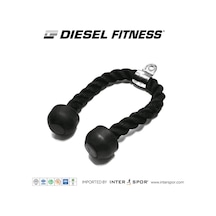 Diesel 95069 Triceps Çekiş Halatı Siyah