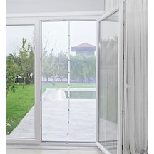 Mıknatıslı Kapı Sinekliği 105x210 Cm Çift Taraflı Bant Ve Cırtbantlı Tül