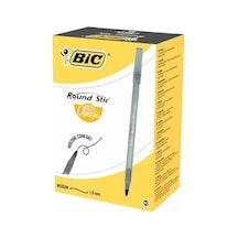 Bic 962665 60 Lı Round Stic Siyah Tükenmez Kalem