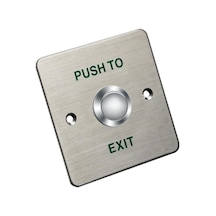 Ds-k7p01 Çıkış Butonu Exit Button No/nc/com Metal Basmalı Buton