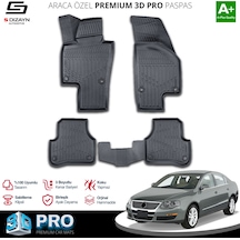 S-dizayn Vw Passat B6 3d Pro Havuzlu Paspas 2005-2010 A+ Kalite