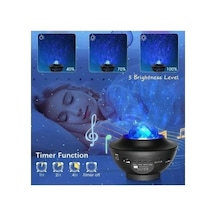 Multifonksiyonel Galaxy Projektör 10 Mod Bluetooth İle