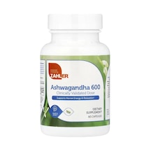 Zahler, As-hw-aga-ndha 600, Clinically Validated Dose, Supports Mental Energy & Relaxation, 60 Capsules 300 Mg Per Capsule