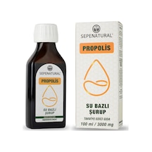 Sepe Natural Propolis Sıvı Ekstresi Su Bazlı Şurup 100 ML