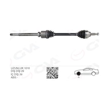 Gva Komple Aks Sağ Renault Trafic Iıı 1.6 Dci 14- 1018mm Gva 4419015 391005010r 93453895 4422670