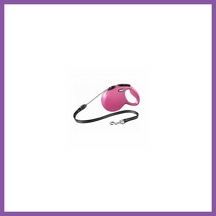 Flexi New Classic Otomatik İp Köpek Gezdirme Tasması Small 5 Mt Pembe Bzoshb