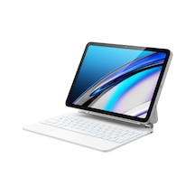 Apple iPad Uyumlu  A16 2025/Apple iPad Uyumlu  10.nesil 2022 İle Uyumlu Magic Uyumlu Touchpad Işıklı Klavyeli Kılıf