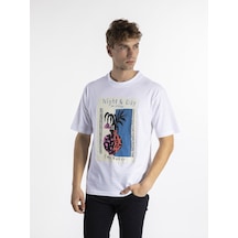 TED BAKER Erkek T'shirt  TBR6545 Beyaz