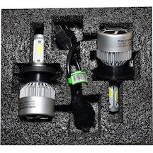 H4 36W Xenon Led Far Headlight 6000K C6