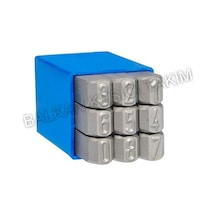 Masus Germany 10mm Çelik Rakam Takımı