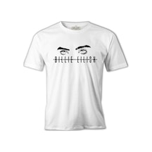 Billie Eilish - Eyes Logo Beyaz Erkek Tshirt