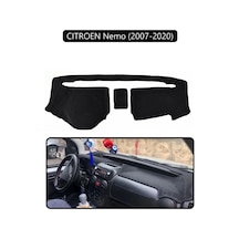 Cıtroen Nemo 2007-2020 Torpido Koruma Halısı Siyah Kenar