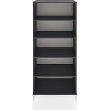Hyperion Dolap 5 Raflı 88x44x195 Antrasit-antrasit Antrasit