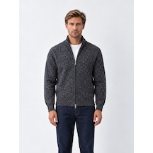 Xint Lacivert Regular Fit Açık V Yaka Hırka 801683