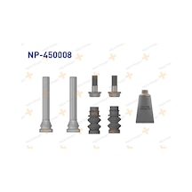Nextpart Fren Kalıper Tamır Takımı Cıvatalı Arka Crafter 2018- Transporter T6 2015- Amarok 2011-