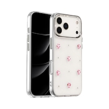 Apple İphone 17 Pro Fiyonk Desenli Kapak