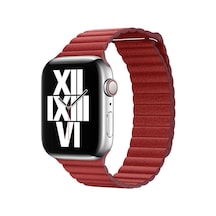 Watch 38mm Uyumlu Krd-09 Deri Lop Zore Kordon-koyu Yeşil