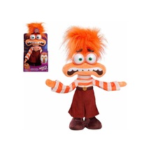 4 Adet Endişe Sesli Hareketli Peluş 25 Cm Inside Out 2 Çok Renkli