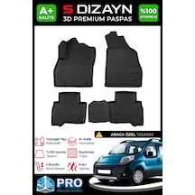 S-dizayn Peugeot Bipper 3d Pro Havuzlu Paspas 2007-2017 A+ Kalite