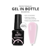 Momo Professional Protez Tırnak Jeli Gel In Bottle No.9 Soft Pembe 18 Ml