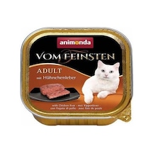 Vom Feinsten Tavuklu Ve Ciğerli Yetişkin Kedi Konservesi 100 Gr