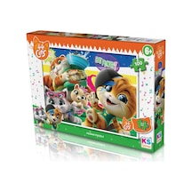 Ks Games 44 Cats 100 Parça Puzzle