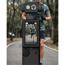 4k Aksiyon Ve Vlog Kamera 2.0 İnç Ips Ekran Otomatik Odaklama Ve Kompakt Tasarım -