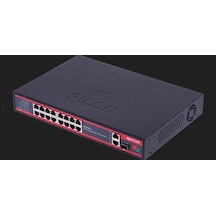 Ricon RSB163GEP-U 16 Port Gigabit Ethernet Power Over Ethernet Unmanaged Switch