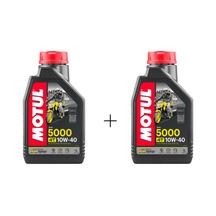 Motul 5000 10W-40 Motorsiklet Yağı 2 x 1 L