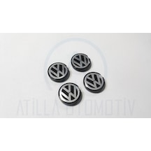 4 X Vw Bora 99-05 Çelik Jant Göbeği Takım 55mm 6n0601171