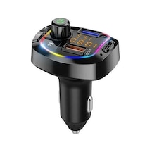 Moly Yeni Xiaoguang Fm Verici Bluetooth 5.0 Kablosuz 3usb Şarj Araba