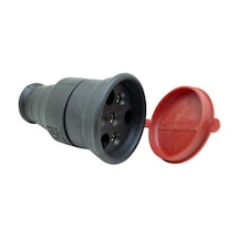 Trifaze Kauçuk Seyyar Dişi Fiş 4 x 25A