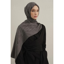 Armine Lyocell Naia Çubuk Desen Şal 3 18 Füme