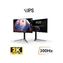Inca 27" Ips Ilm-272kxg 0.5ms 300hz Hdmı-dp Pivot Gaming Monitör 2560 X 1440