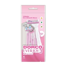Dorco Everjoy3 Fit 3 Bıçaklı Kullan At Tıraş Bıçağı 4'lü - 7 Adet Tarı