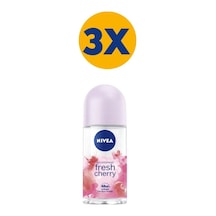 Kadın Roll On Deodorant Fresh Cherry 48 Saat Koruma 50mlx3