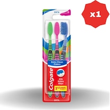 Diş Fırçası Ectra Clean Colors 2+1 - 1 Adet