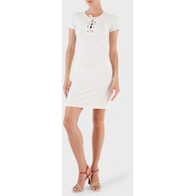 Emporio Armani Bayan Elbise 262673 3r308 00010 Beyaz