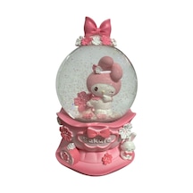 My Melody Sakura Göz Kırpan Işıklı Müzikli Büyük Boy Kar Küresi