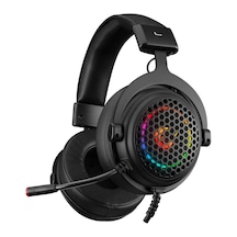 Rampage Majesty Mikrofonlu 7.1 Surround RGB Kulak Üstü Oyuncu Kulaklığı