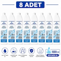 Aqua Deiyonize Su Non Steril 1l 8 Adet